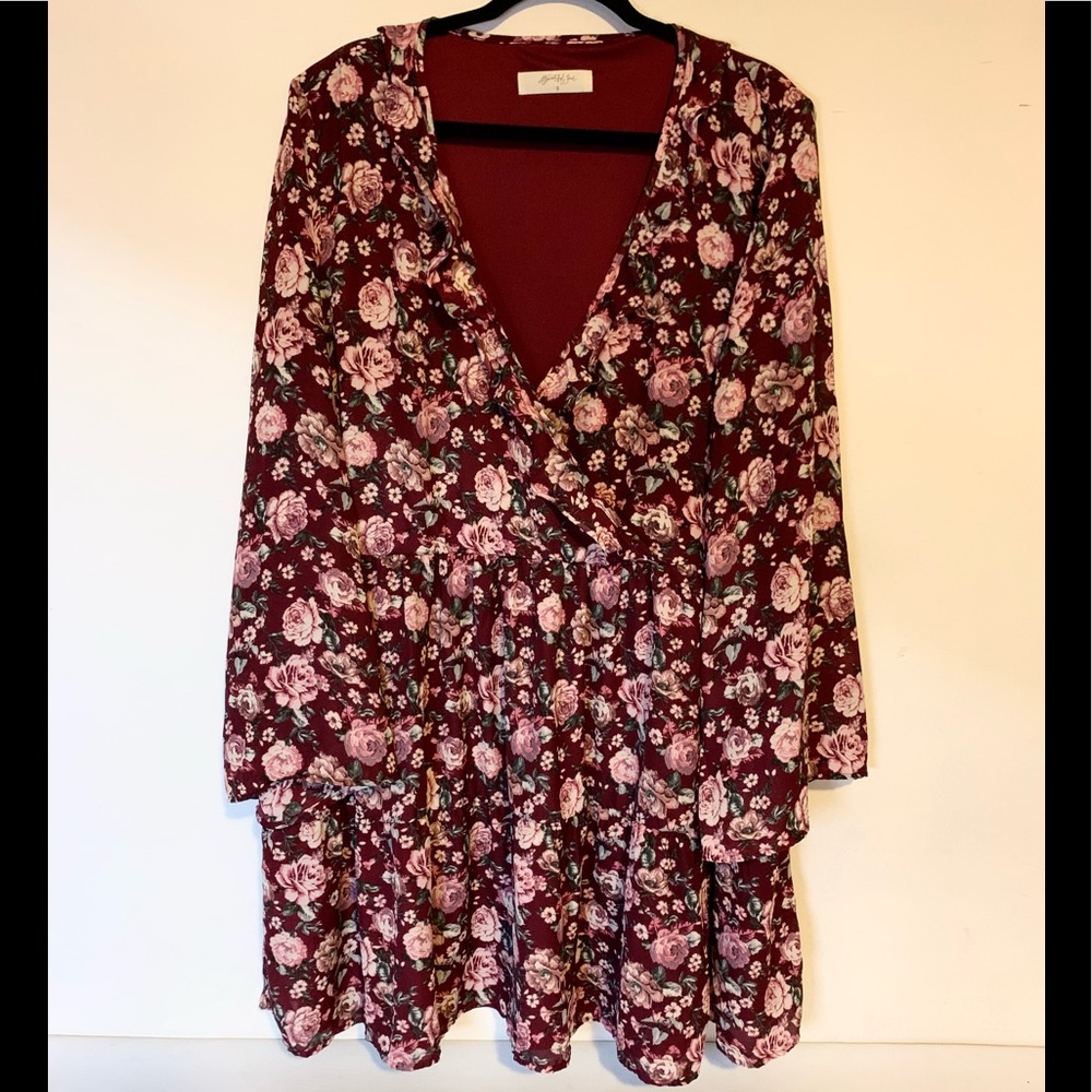 A Beautiful Soul Floral dress size  L